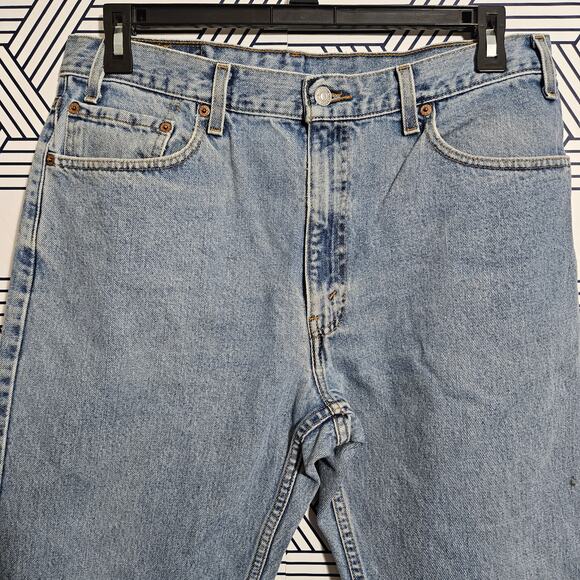 Vintage Mens Levis 505 Regular Fit Straight Leg Size 36 - Picture 2 of 7